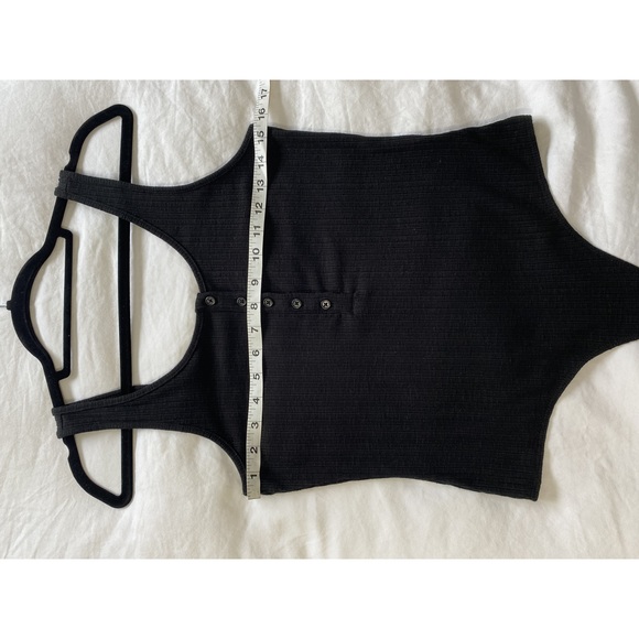 Z Supply Black Ribbed Body Suit Size Medium - Picture 5 of 9